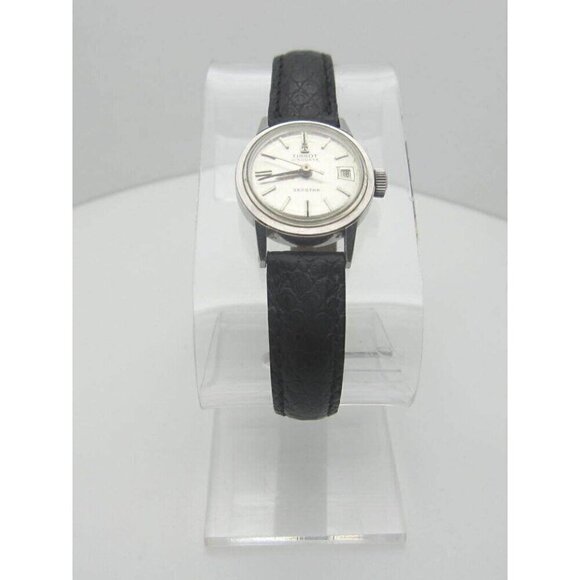 Womens Vintage Tissot VisoDate Seastar 17 Jewels Hand Wind Watch (E5) Swiss Made - Picture 3 of 12
